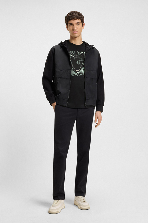 ΜΠΛΟΥΖΑ BOSS - 001 ΜΑΥΡΟ